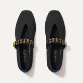 The Max Buckle Mary Jane - Black