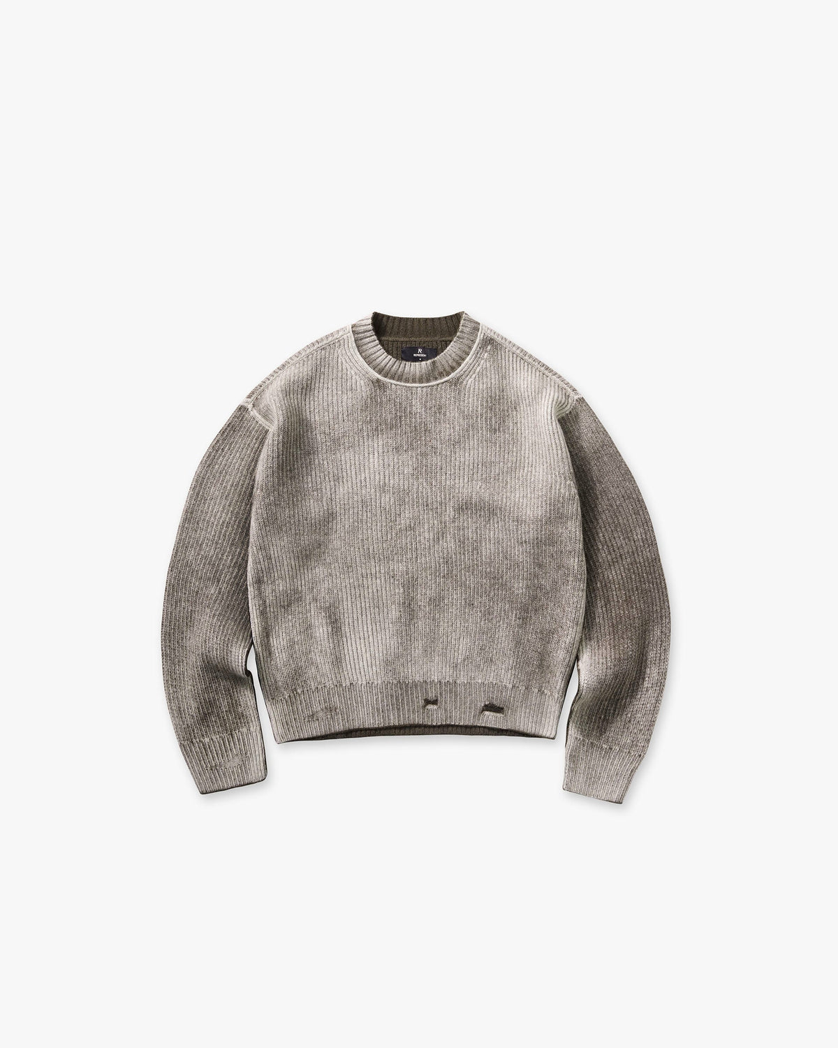 Reversible Fade Out Sweater - Nero