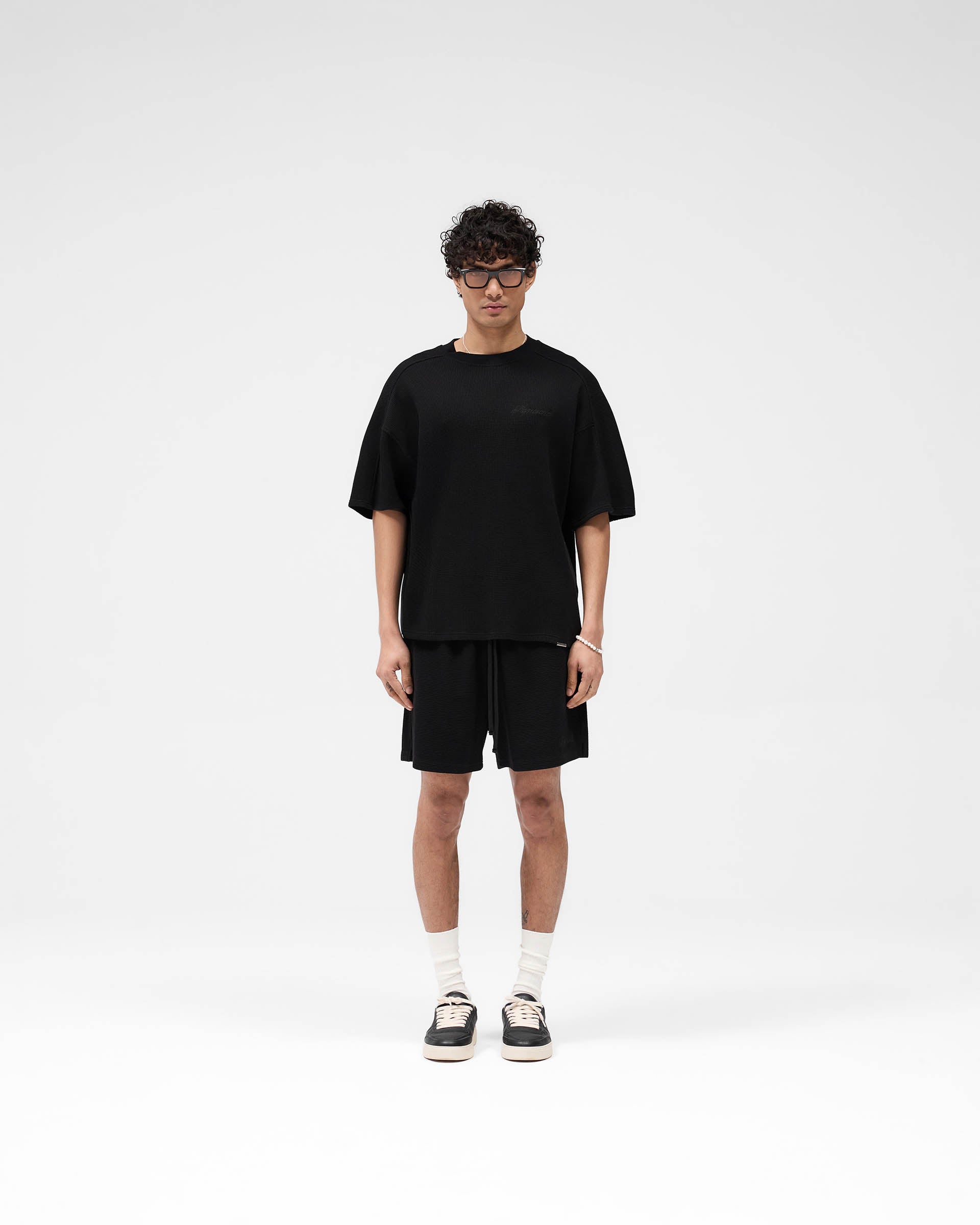 Waffle Shorts - Black