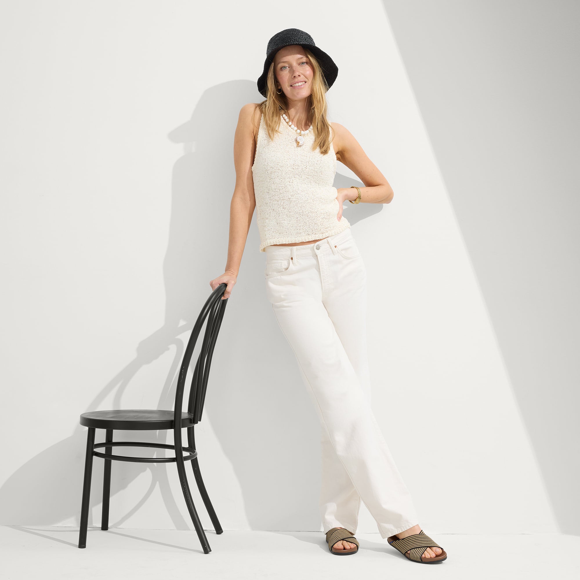The Weekend Slide - Toffee Stripe