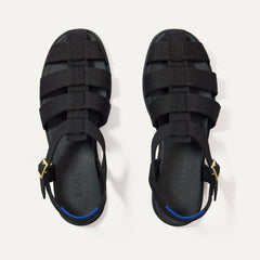The Fisherman Sandal - Black