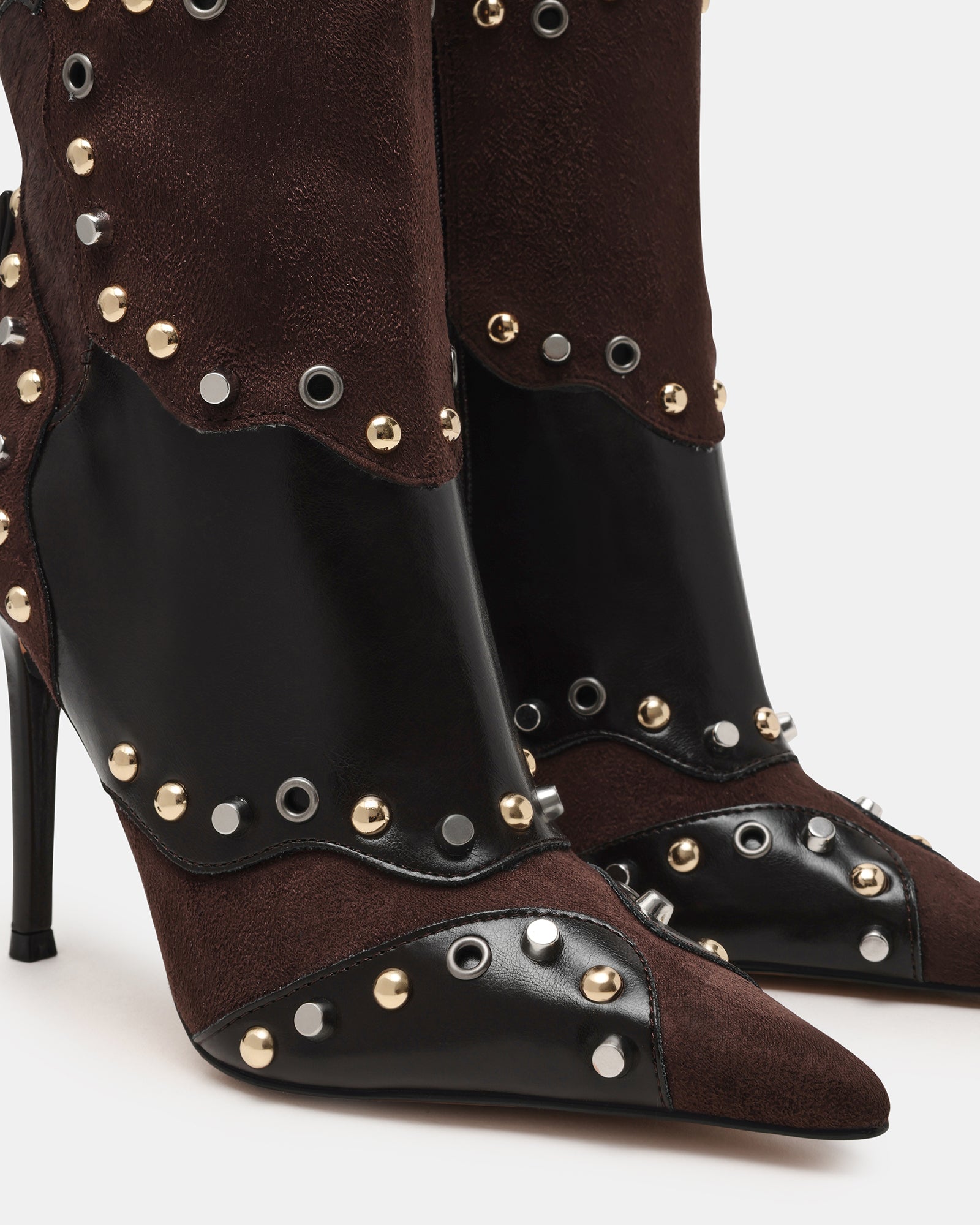 REVIVE BROWN MULTI WIDE CALF