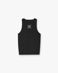 Represent X Metallica Local Crew Vest - Jet Black