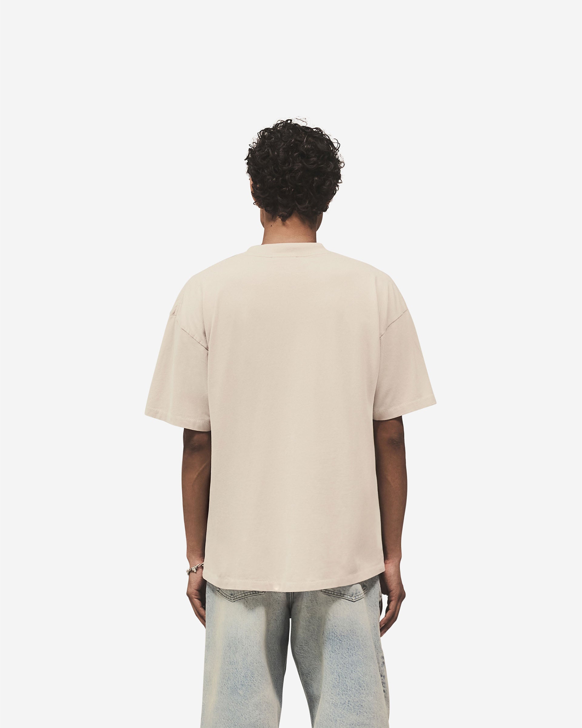 Script Logo T-Shirt - Concrete