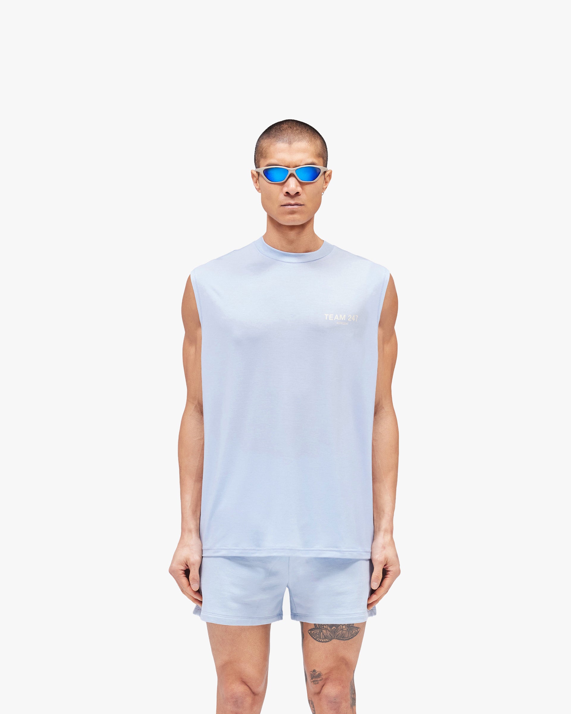 Team 247 Oversized Tank - Glacier