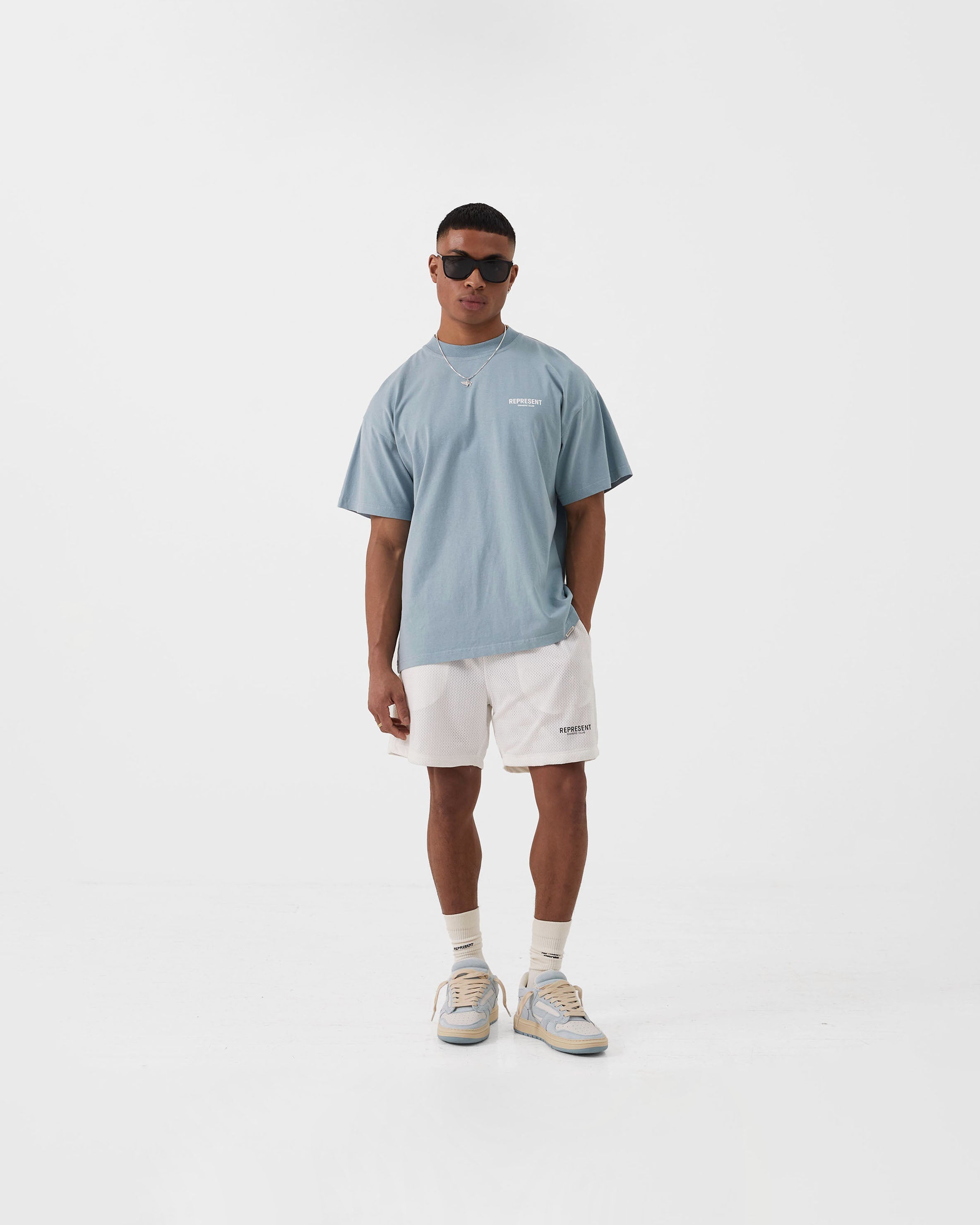 Represent Owners Club T-Shirt - Powder Blue